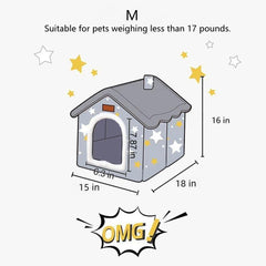 BXEBUI dog house plush interior shows Arctic velvet warmth and soft cushion