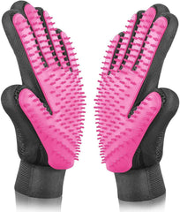 BYETOO grooming glove 261 tips for efficient hair removal and pet massage