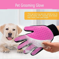 BYETOO grooming glove bath use offers gentle massage during bath time