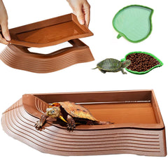 BZCWHWY tortoise soaking dish small with easy access design for soaking and cleaning