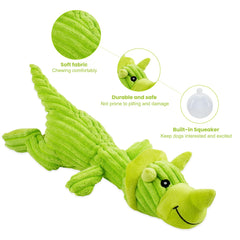 Bzonsmart toy stitching closeup demonstrates durability for strong chewers.