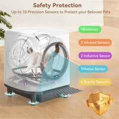 CABZOON collection drum exterior for easy waste collection