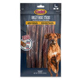 Cadet Bully Hide Sticks packaging—USA-made quality for large dogs.