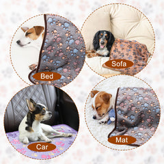 CADONO pet blanket easy-care fabric is machine washable.
