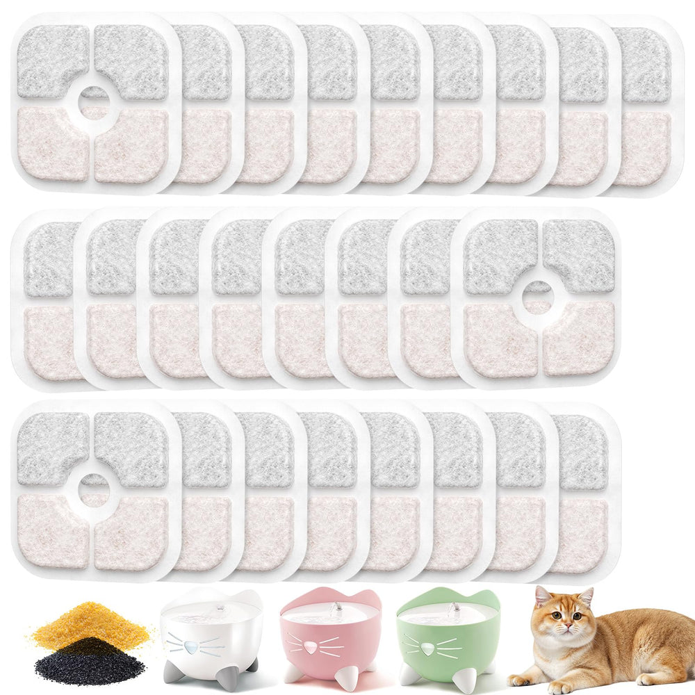 Caehomly cat fountain filter for Catit PIXI, box-ready for quick setup.