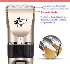 Cakapet clippers operate quietly for less-stressed grooming sessions.