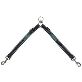 Caldwell's Leash Coupler closeup highlights durable hardware for tangle-free walks.