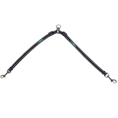 Caldwell's Leash Coupler for two dogs during a walk shows easy control