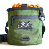 Callieco mini dog treat pouch with magnetic closure for quick one-handed access