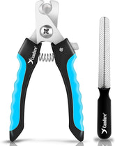 Candure dog nail clippers with ergonomic handle for comfortable at-home grooming.