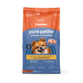 Canidae Pure Petite small-breed kibble in bowl for balanced nutrition