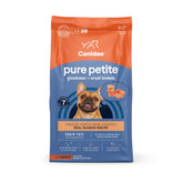 Canidae Pure Petite Salmon bag-4lb showing small-breed feeding convenience