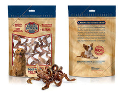 Canine Butcher Shop spirals closeup — natural single-ingredient chew for dogs