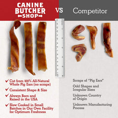 Canine Butcher Shop slow-cooked drying process showing texture and quality