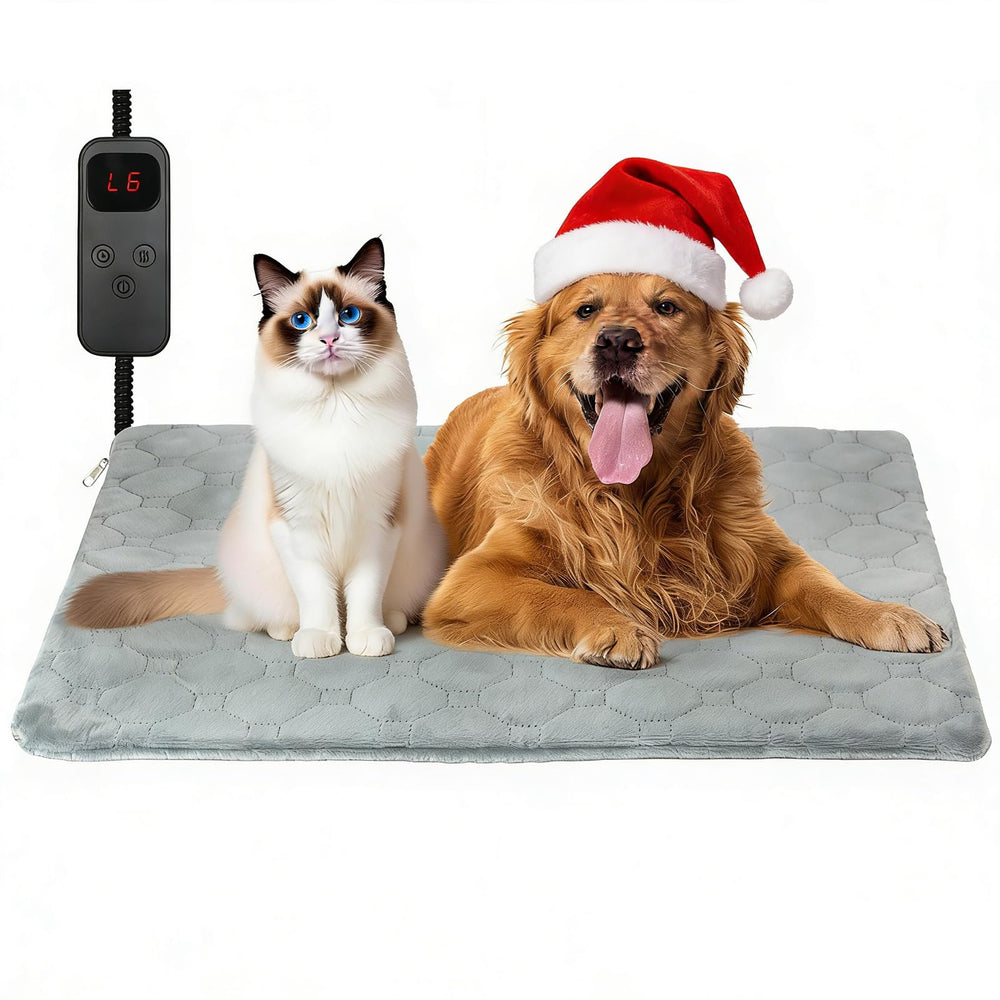 CANMIL cat heating pad front view—cozy warmth for pets in cold weather