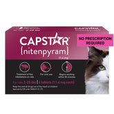 Capstar cat tablet 11.4 mg ready for fast flea relief.