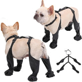 CAPT.SNOOZE dog boots winter waterproof paws for snowy walks