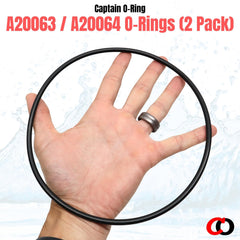Captain O-Ring A20063/A20064 canister compatibility shows a broad Fluval model fit.