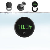 Carefree Fish aquarium digital thermometer LED display provides precise tank temps at a glance.