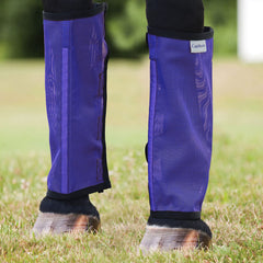 CareMaster Fly Boots breathable-mesh provides ventilation while deterring insects.