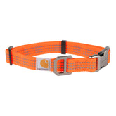 Carhartt dog collar fully adjustable for a secure, comfortable fit during daily activities.