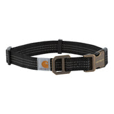 Carhartt dog collar nylon webbing closeup shows durable material for daily adventures