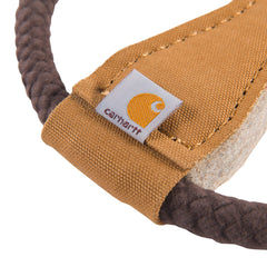 Carhartt Pet Training Tools rope detail supports gentle teeth-cleaning during play.