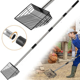 CAROD 10inch metal chicken poop scooper head for quick coop cleanup.