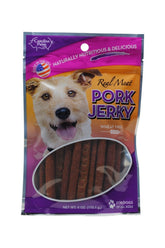 Carolina Prime Blue Ridge Naturals pork jerky bag—great for rewards during training.