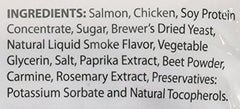 Carolina Prime Pet dog-chewing salmon jerky demonstrates a wheat-free snack option.