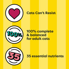Cartrep Seafood Medley ingredient panel highlights omega-6 and essential vitamins