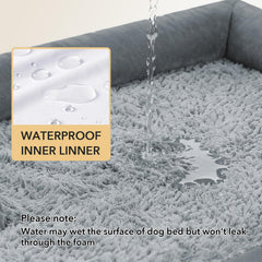 Casa Paw egg-crate foam evenly distributes weight for joints and muscle comfort.