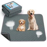 Casa Paw Washable Pee Pad front view shows soft potty-training surface.