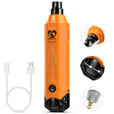 Casfuy 6-Speed Dog Nail Grinder front view, portable cordless grooming tool