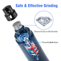 Casfuy grinder showing 3 ports for pet size versatility.