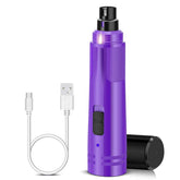 Casfuy dog nail grinder LED light close-up for precise trimming