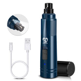 Casfuy dog nail grinder with LED light for precise trimming safety.