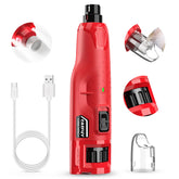 Casfuy dog nail grinder quiet-45db view showing silent operation for calm grooming