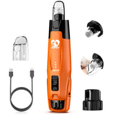 Casfuy N75 dog nail grinder front view for at-home, calm grooming