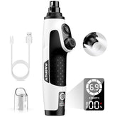 Casfuy Smart 6-Speed Nail Grinder front view highlighting powerful motor for quick grooming.