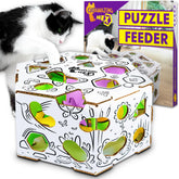 Cat Amazing HEX interactive puzzle box provides mental enrichment during play.