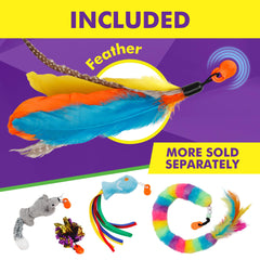 Cat Amazing Snatch cord-wrapping keeps the wand tidy after use
