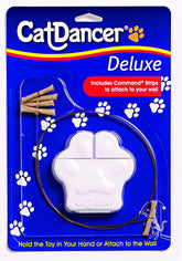 Cat Dancer Deluxe 252 wall-mount setup enables solo play and easy mounting.
