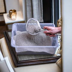 Cat Litter Scooper with high mesh density for efficient scooping