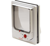 Cat Mate 4-Way Locking Flap front view showing exclusive access for trusted pets.