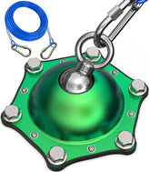 Catapamey dog tie out stake with 360° swivel base prevents tangling during outdoor play.