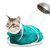 Catcan Cat Bathing Bag front view for calm bath sessions and easy entry