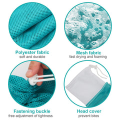 Catcan Cat Bathing Bag inside-entry aids smooth entry for anxious cats