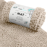 CatGuru Cat Litter Mat medium top view shows compact size for neat spaces.