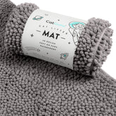 CatGuru litter mat top view shows wide coverage and trapping action
